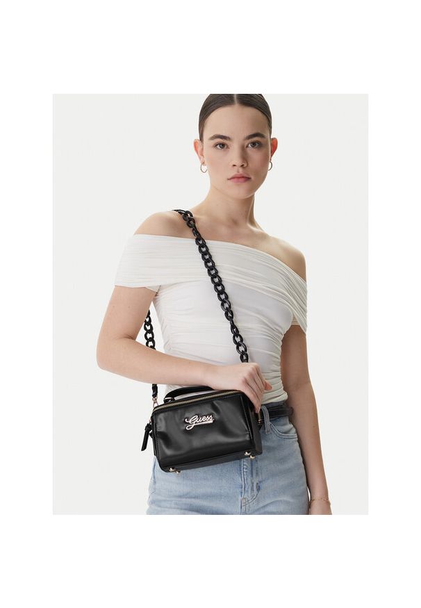 Torebka Guess. Kolor: czarny