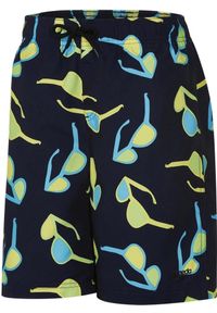 Szorty Pływackie Navy Junior Speedo Leis 17. Kolor: niebieski. Materiał: poliester