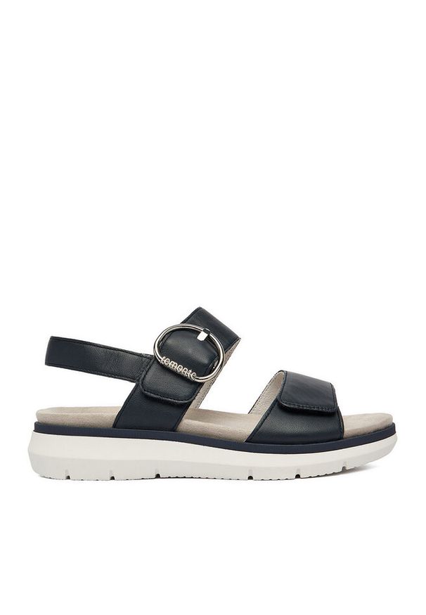 Sandały Remonte. Kolor: niebieski