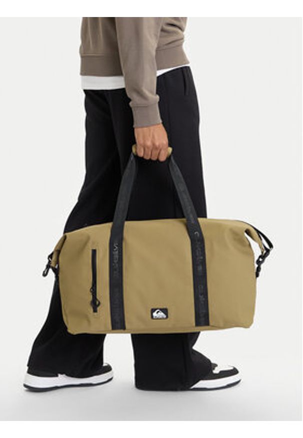 Quiksilver Torba C-QUIC-KL-004-08 Khaki. Kolor: brązowy. Materiał: materiał