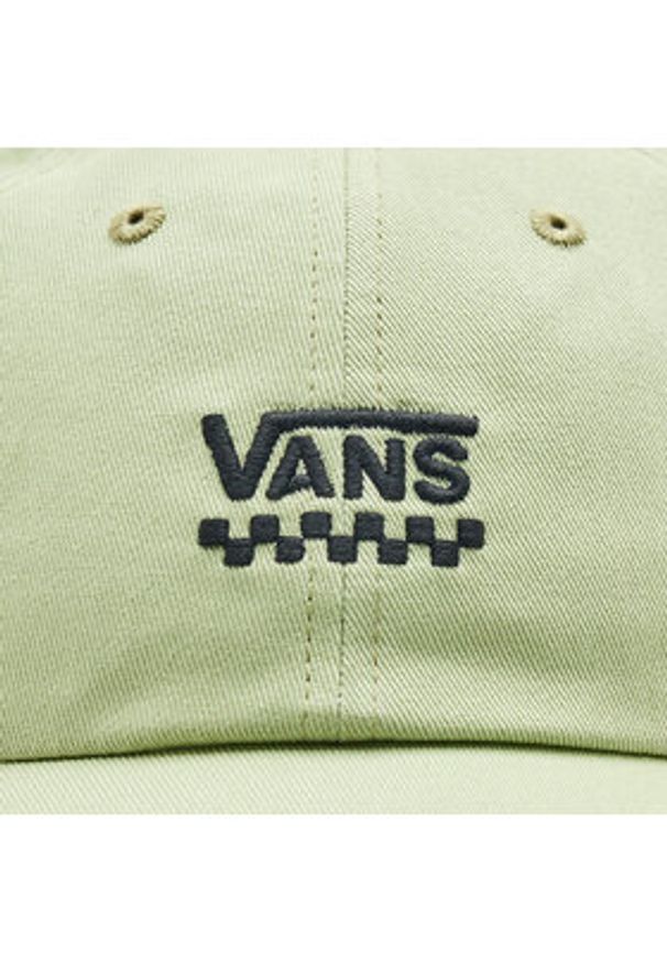 Vans Czapka z daszkiem Court Side VN0A31T6BQH1 Zielony. Kolor: zielony. Materiał: bawełna, materiał