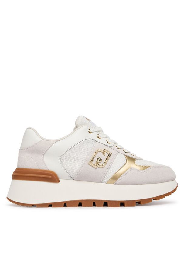 Liu Jo Sneakersy Amazing 43 Bis BA6031 PX027 Biały. Kolor: biały. Materiał: skóra, zamsz