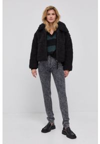 AllSaints - Sweter z domieszką wełny. Kolor: czarny. Materiał: wełna. Długość rękawa: długi rękaw. Długość: długie #2