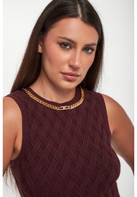 Elisabetta Franchi - Top damski z łańcuchem ELISABETTA FRANCHI #4