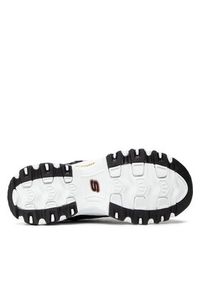 skechers - Skechers Sneakersy Devoted Fan 13154/BKRG Czarny. Kolor: czarny. Materiał: skóra #4