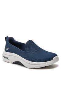 skechers - Skechers Sneakersy 125313/NVW Granatowy. Kolor: niebieski #3