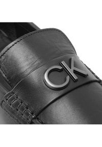 Calvin Klein Półbuty Dricing Bold Logo HM0HM00519 Czarny. Kolor: czarny. Materiał: skóra
