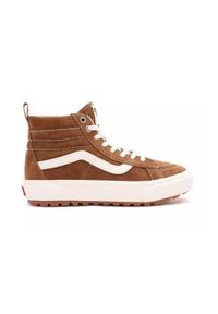 Buty do chodzenia damskie Vans VN0A5HZY6I61. Zapięcie: sznurówki. Kolor: wielokolorowy, brązowy. Materiał: materiał. Szerokość cholewki: normalna. Sport: turystyka piesza