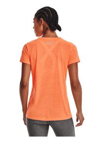 Under Armour T-Shirt Tech SSC - Twist 1277206 Pomarańczowy Regular Fit. Kolor: pomarańczowy