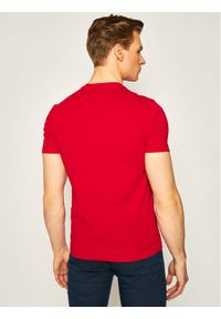 EA7 Emporio Armani T-Shirt 8NPTL8 PJ03Z 1450 Czerwony Slim Fit. Kolor: czerwony. Materiał: bawełna #2