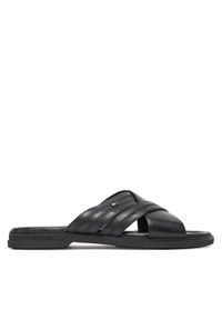 TOMMY HILFIGER - Klapki Tommy Hilfiger. Kolor: czarny