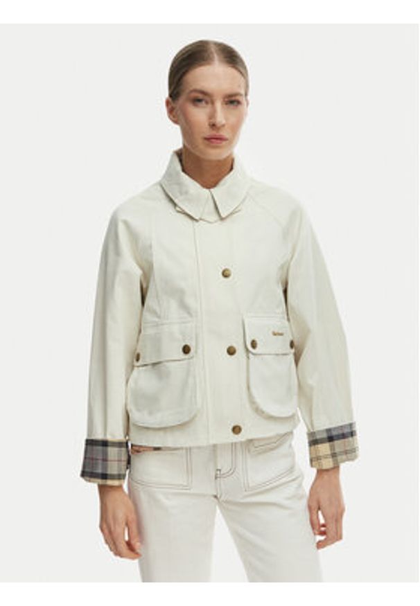 Barbour Kurtka przejściowa Beadnell LCA0377CR11 Beżowy Regular Fit. Kolor: beżowy. Materiał: bawełna