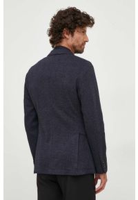 Michael Kors marynarka męska kolor granatowy. Kolor: niebieski. Materiał: materiał #5
