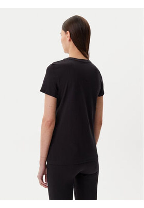 Puma T-Shirt Essentials Metallic 684995 Czarny Regular Fit. Kolor: czarny. Materiał: bawełna