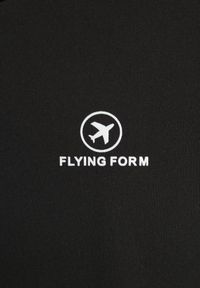 Renee - Czarny Basicowy T-shirt w Stylu Cropped z Subtelnym Nadrukiem Loraera. Okazja: na co dzień. Kolor: czarny. Materiał: jeans. Długość: krótkie. Wzór: nadruk. Styl: elegancki, sportowy, casual #4