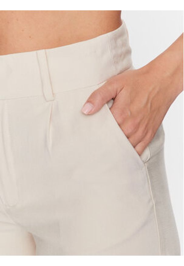 JDY Szorty materiałowe 15295616 Szary Tapered Fit. Kolor: szary. Materiał: wiskoza, materiał