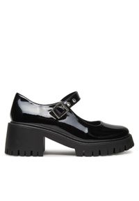 DeeZee Półbuty 8-508-2 Czarny. Kolor: czarny. Materiał: skóra
