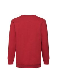 FRUIT OF THE LOOM - Bluza Dziecięca Classic Setin. Kolor: czerwony