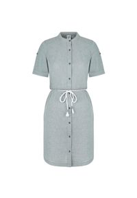 WOMEN'S HEALTH - LOAP Nury Damska sukienka bawełniana S. Kolor: fioletowy. Materiał: bawełna. Typ sukienki: sportowe. Styl: sportowy #1