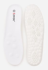 Born2be - Beżowe Sneakersy w Stylu Kultowych Tenisówek Genenor. Okazja: na spacer. Kolor: beżowy. Materiał: jeans, dresówka. Sport: turystyka piesza #9