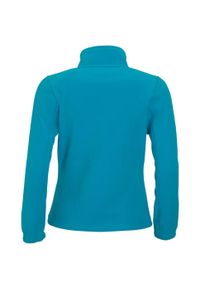 SOL'S - Damska Bluza Polarowa North Fleece Jacket. Kolor: niebieski. Materiał: polar. Sezon: zima