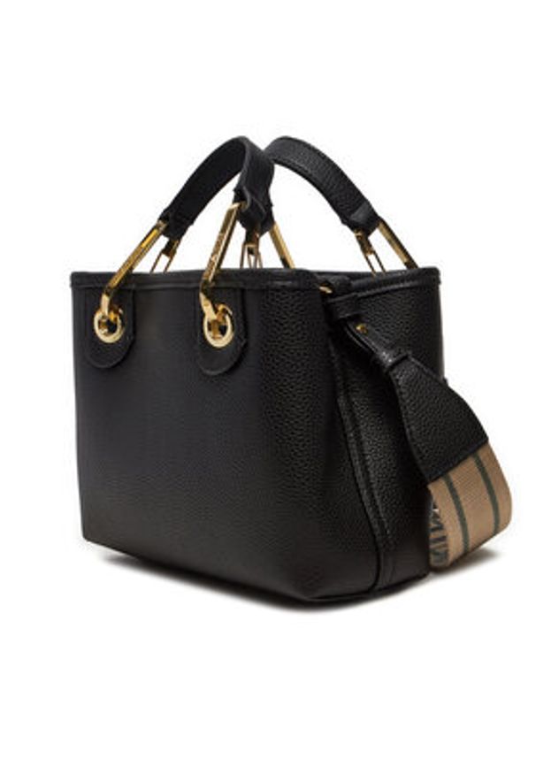 Emporio Armani Torebka EW000382 AF12103 MC032 Czarny. Kolor: czarny. Materiał: skórzane
