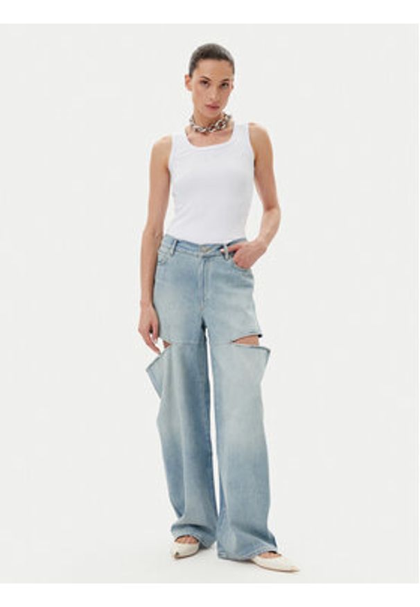 Pinko - PINKO Jeansy 104794 A2I6 PJE Niebieski Skinny Fit. Kolor: niebieski