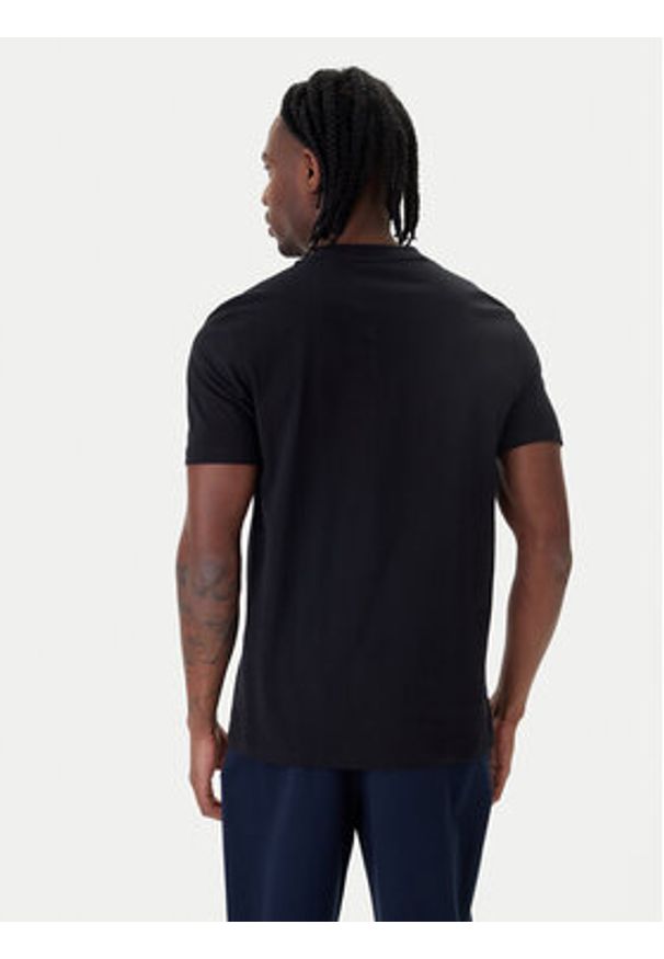 Hugo - HUGO T-Shirt Deyss 50553755 Czarny Regular Fit. Kolor: czarny. Materiał: bawełna