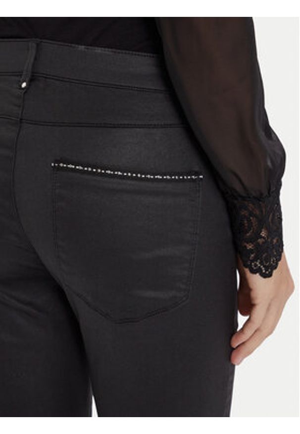 Morgan Jeansy 252-PALAO Czarny Slim Fit. Kolor: czarny