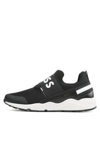 BOSS - Boss Sneakersy J29335 S Czarny. Kolor: czarny. Materiał: materiał #3