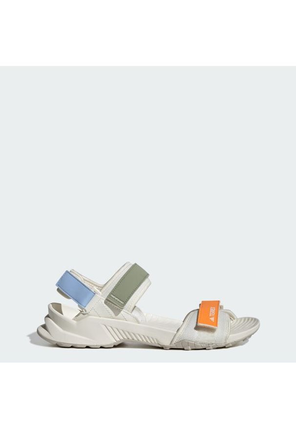 Adidas - adidas Sandały Terrex Hydroterra JR8410 Biały. Kolor: biały. Materiał: materiał
