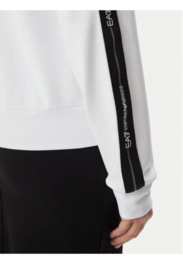 EA7 Emporio Armani Bluza 7W000960 AF12501 U0002 Biały Regular Fit. Kolor: biały. Materiał: syntetyk