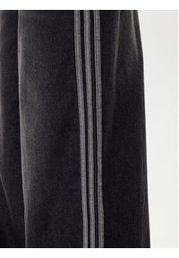 Adidas - adidas Jeansy adicolor Denim Adilenium JV7453 Czarny Wide Leg. Kolor: czarny
