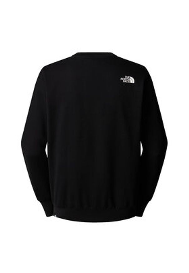 The North Face Bluza Easy NF0A89FG Czarny Regular Fit. Kolor: czarny. Materiał: bawełna