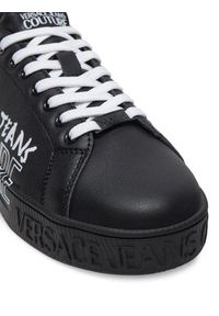 Versace Jeans Couture Sneakersy 78YA3SKC Czarny. Kolor: czarny. Materiał: skóra #4