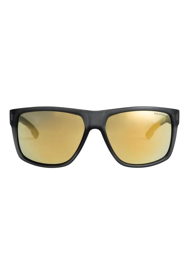 Quiksilver - Okulary przeciwsłoneczne z polaryzacją dla Mężczyzn TRANSMISSION P Multicolore. Kolor: szary. Materiał: nylon