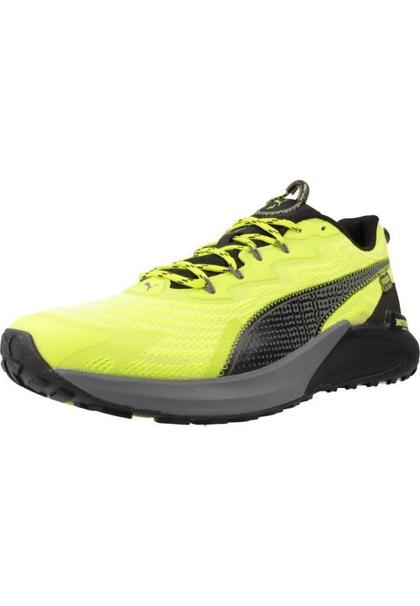 Buty do biegania męskie Puma Fast-track Nitro 2. Kolor: żółty. Materiał: syntetyk, materiał. Szerokość cholewki: normalna