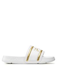 Fila Klapki Morro Bay Logo Slipper Wmn FFW0102.13069 Biały. Kolor: biały. Materiał: skóra #5