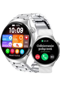 SMARTWATCH Rubicon RNCF39 silver/silver BR + grey SIL. Rodzaj zegarka: smartwatch