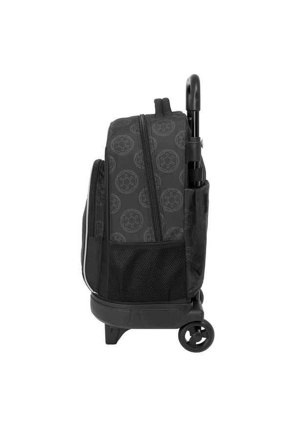 Disney - Torba szkolna z kółkami Star Wars Rebellion Czarny. Kolor: czarny. Wzór: motyw z bajki