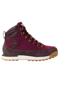 Buty The North Face Back To Berkeley IV Textile Lifestyle 0A8179OI51 - bordowe. Kolor: czerwony. Materiał: materiał, skóra, guma. Szerokość cholewki: normalna