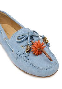 MICHAEL Michael Kors Mokasyny 40S6FAFR2S Błękitny. Kolor: niebieski. Materiał: zamsz, skóra #6