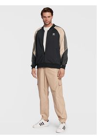 Adidas - adidas Bluza Tricot Sst HI3000 Czarny Regular Fit. Kolor: czarny. Materiał: syntetyk #4