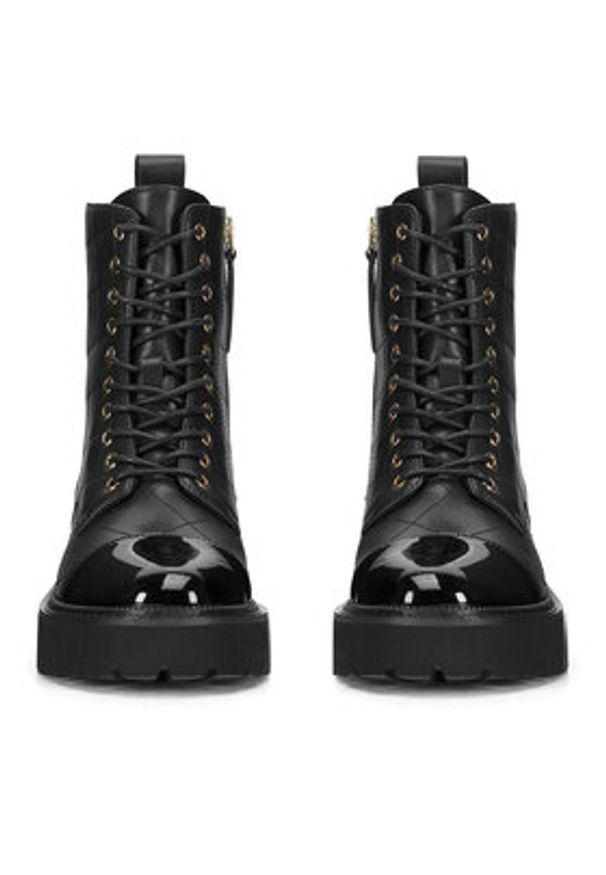 Badura Trzewiki JIAO-SLT179-2-2 Czarny. Kolor: czarny. Materiał: skóra