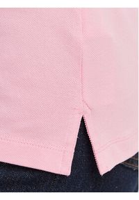 TOMMY HILFIGER - Tommy Hilfiger Polo 1985 WW0WW43225 Różowy jasny Slim Fit. Typ kołnierza: polo. Kolor: różowy. Materiał: bawełna #4