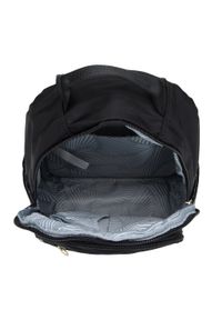 Wittchen - Damski plecak nylonowy z kieszeniami bocznymi. Kolor: wielokolorowy, czarny, złoty. Materiał: nylon. Styl: elegancki #5