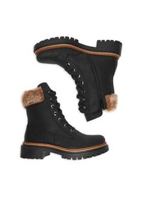 Rieker Trzewiki CEO-72630-00 Czarny. Kolor: czarny. Materiał: syntetyk, materiał #2