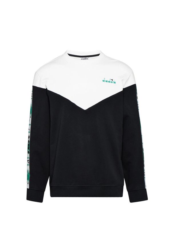 Diadora - Bluza męska DIADORA SWEATSHIRT CREW 5PALLE OFFSIDE V. Kolor: czarny