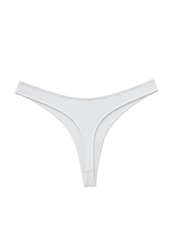 Intica - Stringi elastyczne casual damskie Pieralda. Kolor: biały. Materiał: tkanina, materiał