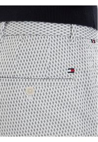 TOMMY HILFIGER - Tommy Hilfiger Szorty materiałowe Dover Print MW0MW42353 Biały Slim Fit. Kolor: biały. Materiał: bawełna. Wzór: nadruk #2